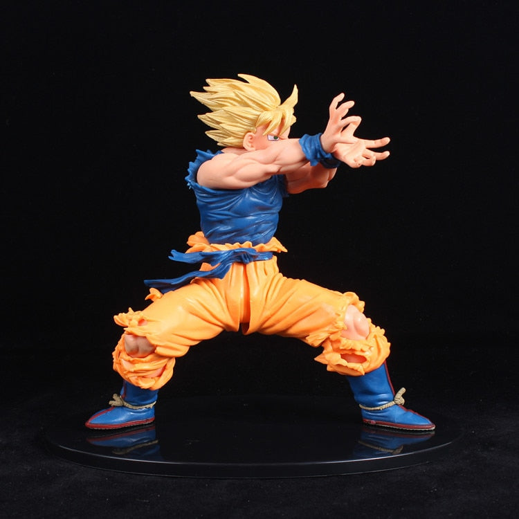 Dragon Ball Super Saiyan Goku figura 10 cm - Barão Toys - Colecionáveis -  Magazine Luiza