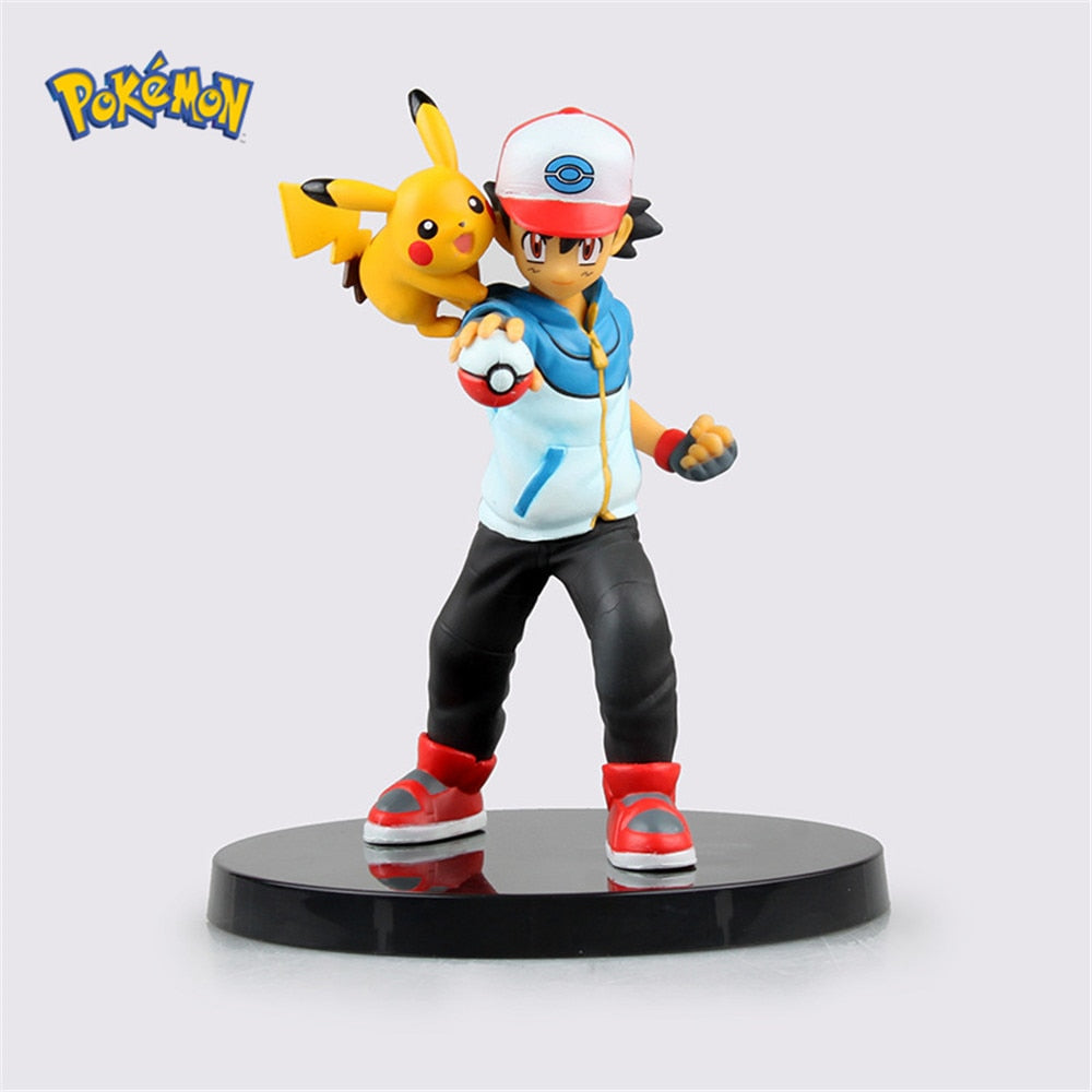 Ash Pokémon Action Figure Articulado - Pronta Entrega