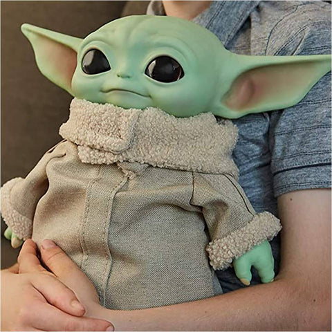 Boneco Pelúcia Star Wars - Baby Yoda (The Child) Grogu The Mandalorian 28CM