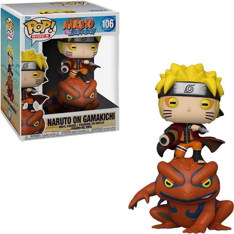 Funko Pop Naruto - Naruto on Gamakichi #106