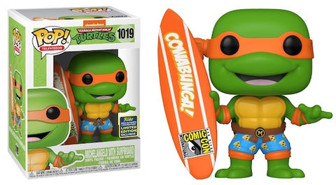 Funko Pop Teenage Mutant Ninja Turtles - Michelangelo with Surfboard #1019