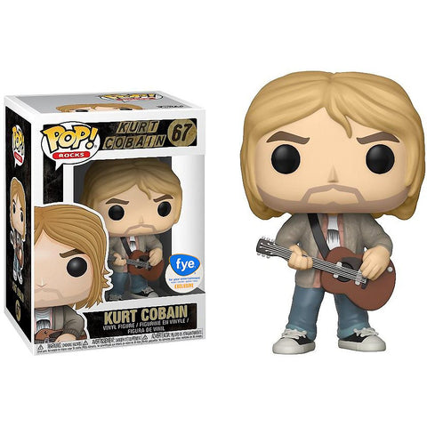 Funko Pop Rocks Kurt Cobain - Kurt Cobain #67