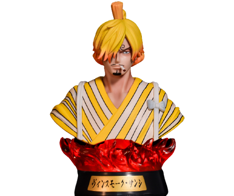 Action Figure One Piece - Head Bust Sanji (LED)