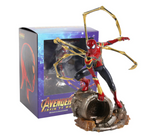 Estátua Marvel - Spider Man (Homem Aranha): Vingadores Guerra Infinita 24cm