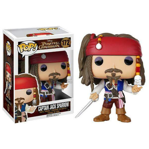 Funko Pop Piratas do Caribe - Capitão Jack Sparrow #172