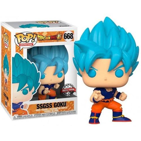 Funko Pop Dragon Ball - SSGSS Goku #668