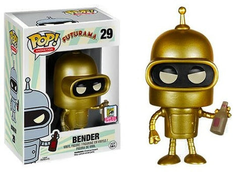 Funko Pop Futurama - Bender (Gold) #29