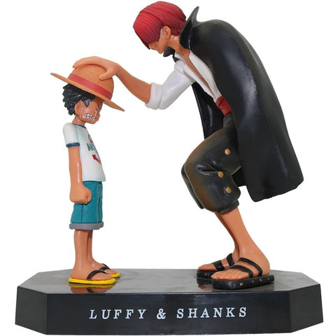 Action Figure One Piece - Luffy e Shanks