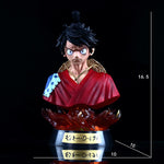 Action Figure One Piece - Head Bust Luffy (LED)